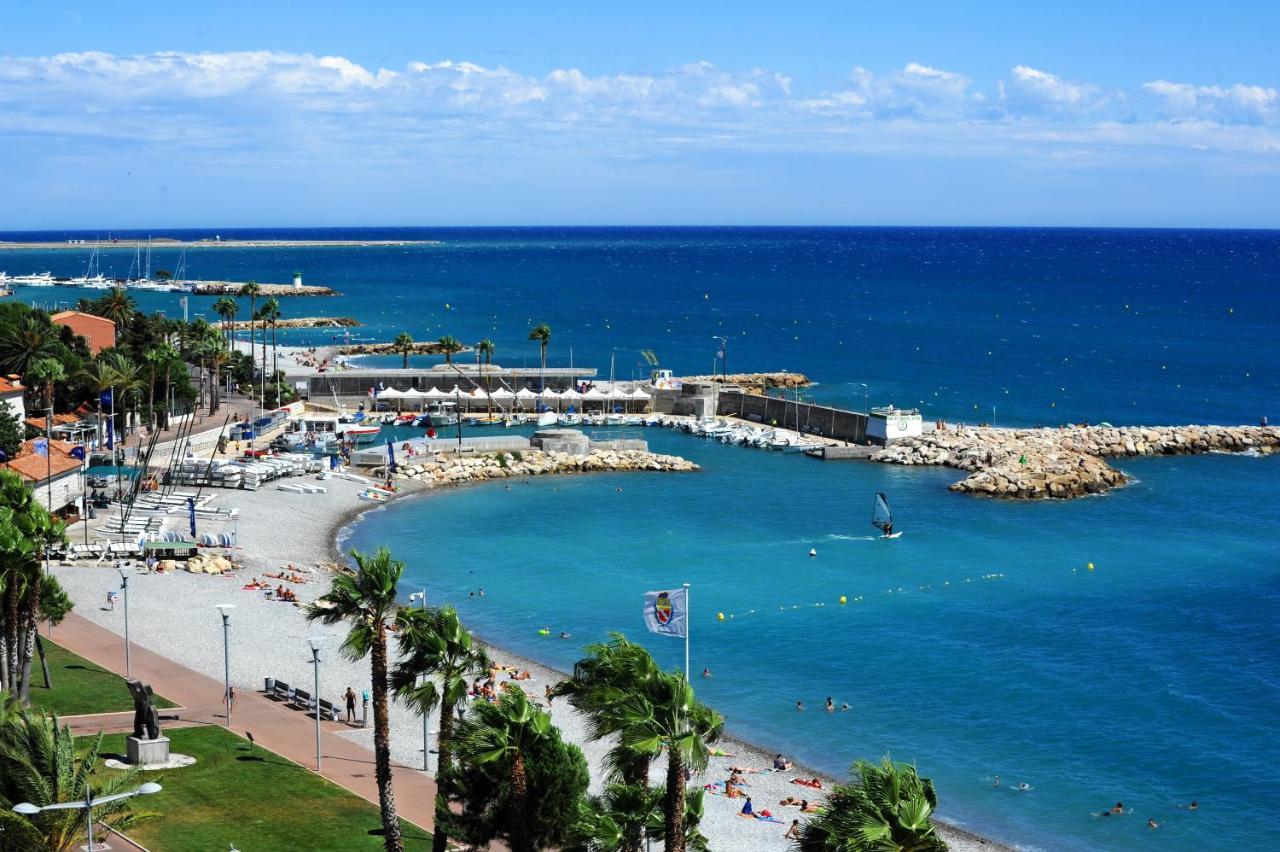 Cozy Beachside Apartment In Cros De Cagnes - Luna Dış mekan fotoğraf